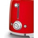 Torradeira 2 Fatias Smeg Retro 950W 6 Temperaturas 127V