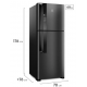 Geladeira Refrigerador Electrolux 430L Frost Free Inverter Duplex