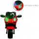 Mini Moto eletrica Brinquedao 6V Red Bateria Recarregavel