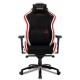 Cadeira Gamer Reclinavel 4D Apoio braços Branca e Vermelha