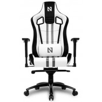 Cadeira Gamer Reclinavel Netenho 3D Apoio bra&ccedil;os Branca