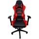Cadeira Gamer Reclinavel Mymax Apoio Braços Couro Sintetico PU