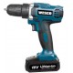 Parafusadeira Wesco 18V 10mm Bivol Azul