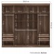 Guarda Roupa Santos MDP 8 Portas 4 Gavetas 10 Prateleiras