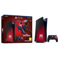 Console Ps5 Sony 8K BluRay SSD 825GB Branco Marvel Spider Man 2