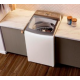 Lavadora de Roupas 16kg Brastemp Ellegance com Cesto em Inox