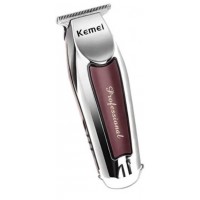 Maquina de Cortar Cabelo 5W Kemei Profissional Acabamento