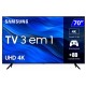 Smart TV Samsung 70 UHD 4K HDMI USB AV Wifi bluetooth