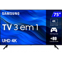 Smart TV Samsung 75 UHD 4K HDMI USB AV Wifi bluetooth