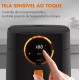 Fritadeira Eletrica Air Fryer 1400W Gaabor 4L Timer
