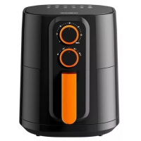 Fritadeira Eletrica Air Fryer 1400W Gaabor 4L Preta