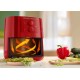 Fritadeira Eletrica Air Fryer 1400W Philips Walita 4L Vermelha