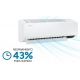 Ar Condicionado Samsung 9.000 BTUs Inverter 220V Branco com Antibacteria