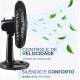 Ventilador De mesa 6 Pas Ventimais 80W 3 Velocidades 40cm