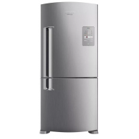Geladeira Refrigerador 570L Inverse Inox Frost Free Duplex