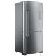 Geladeira Refrigerador 570L Inverse Inox Frost Free Duplex