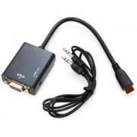 CONVERSOR HDMI VGA COM CABO P2
