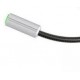 Fone de Ouvido Ajazz Headset 50mm com Fio Branco