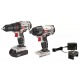 Kit 2 Furadeiras Parafusadeiras 1mm Impacto Porter Cable 20V