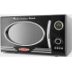 MICRO-ONDAS PHILCO 28L 1400W RETRO - PRETO