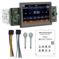 Central Mulimidia 45W Essgoo Automotivo Bluetooth Tela 5 Pol