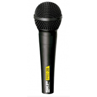 Microfone Profissional com Fio Unidirecional 5M Preto