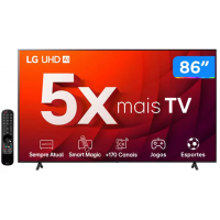 Smart Tv Led 86 Pol FHD LG Wifi Quad Core Inteligencia Artificial