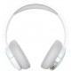 Fone de ouvido Bluetooth Edifier 40mm Led RGB Branco