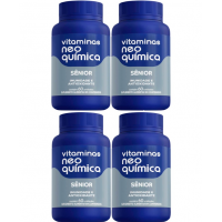 Kit 2 Vitaminas Senior 50 Anos B2 60 Capsulas