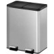 LIXEIRA PRIME BALDE DE EMBUTIR 5L COM TAMPA - INOX