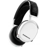 Fone de Ouvido Sem fio SteelSeries 40mm Microfone Retratil Branco