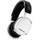 Fone de Ouvido Sem fio SteelSeries 40mm Microfone Retratil Branco