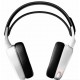 Fone de Ouvido Sem fio SteelSeries 40mm Microfone Retratil Branco