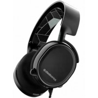 Fone de Ouvido SteelSeries 40mm Microfone Retratil Preto