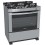 Fogao A Gas 5 Bocas Automatico Venax Mesa Vidro Forno 88L Bivolt