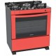 Fogao A Gas 5 Bocas Automatico Venax Mesa Vidro Forno 88L