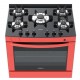 Fogao A Gas 5 Bocas Automatico Venax Mesa Vidro Forno 88L