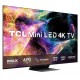 Smart Tv Mini QLed 75 Pol 4K TCL 144Hz Google TV Gaming