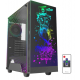 Gabinete Gamer Gamemax ATX ARGB Lateral Video Preto