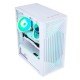 Gabinete Gamer Liketec Mini Tower RGB Lateral Video 3 Fan