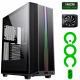 Gabinete Gamer Gamemax ATX 3 Fans Lateral Vidro ElleganceOffice