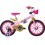 Bicicleta Infantil Aro 16 NathorKids Pink com Cesta