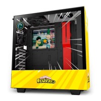 Gabinete Gmaer MId Tower RGB Lateral Vidro Amarelo