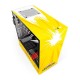 Gabinete Gmaer MId Tower RGB Lateral Vidro Amarelo