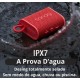Caixa de Som Portatil 8W Bluetooth Resistente Agua