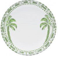 Conjunto de Pratos Sobremesa 6 Pe&ccedil;as 12cm Oxford Porcelana