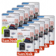 Kit 6 Cartao de Memoria MicroSD 32GB Sandisk Leitura 100Mbs