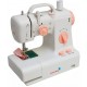 Mini Maquina de Costura Reta 1 Ponto Bivolt Branca