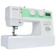 Maquina de Costura 24 Pontos Lanmax Painel Led Branca Bivolt