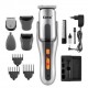 Maquina de Cortar Cabelo 8X1 Kemei 3W Profissional 3 Pentes